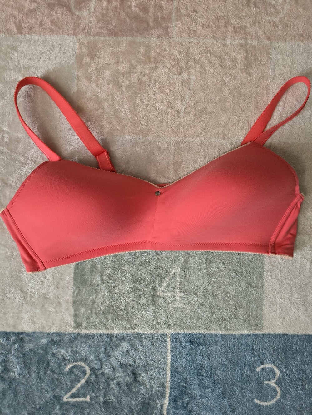 Adore Me Coral Pink Light Support T-Shirt Bra